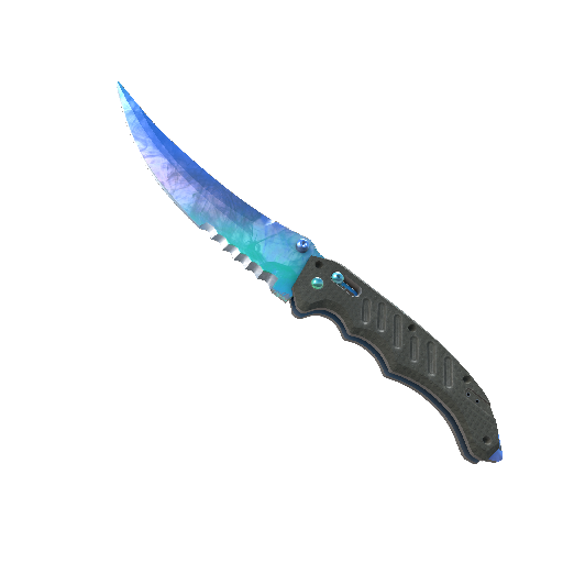 ★ StatTrak™ Flip Knife | Gamma Doppler Phase 1 (Factory New)