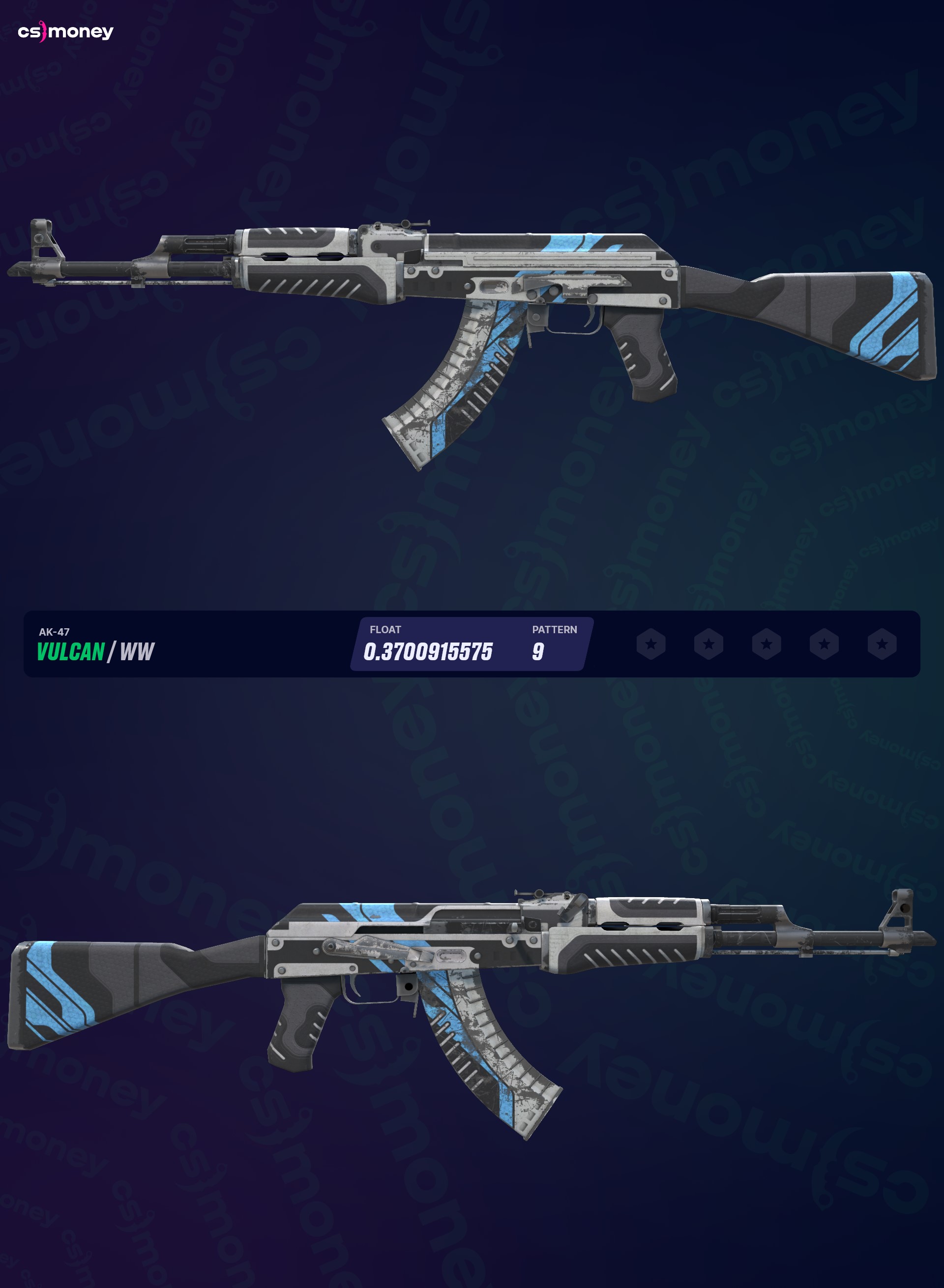 AK-47 | Vulcan (Field-Tested) — CS:GO/CS2 スキンを CS.MONEY で