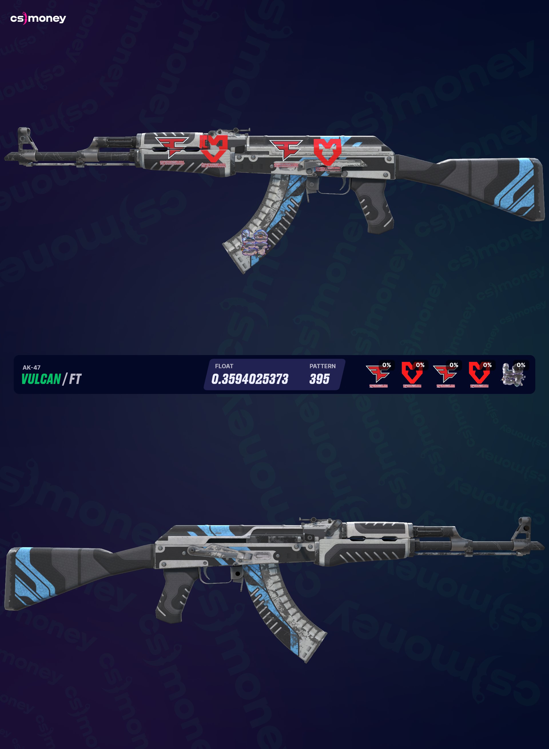 AK-47 | Vulcan (Field-Tested) — CS:GO/CS2 スキンを CS.MONEY で