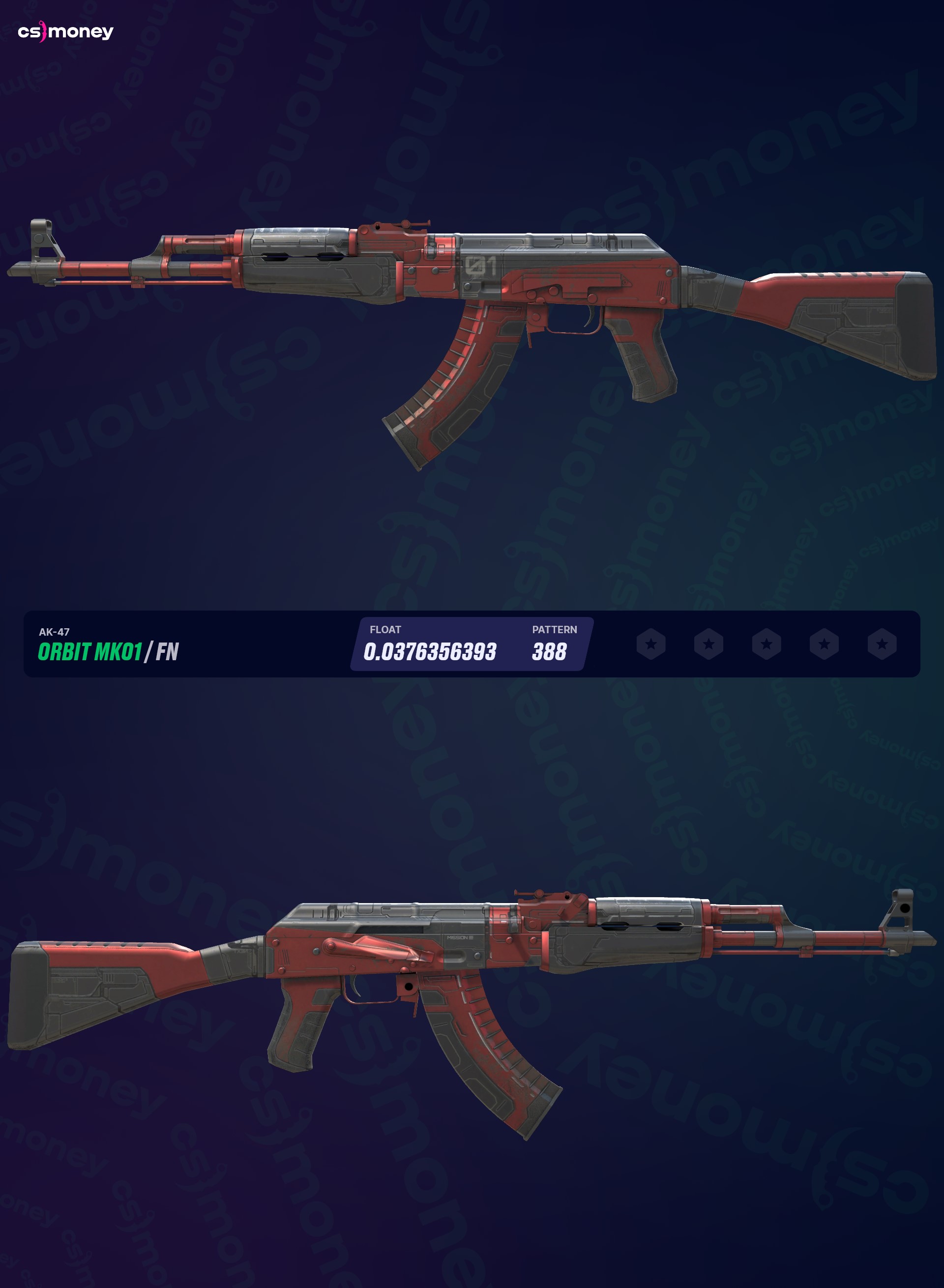 AK-47 | Orbit Mk01 (Factory New) — Trade CS:GO/CS2 skins on
