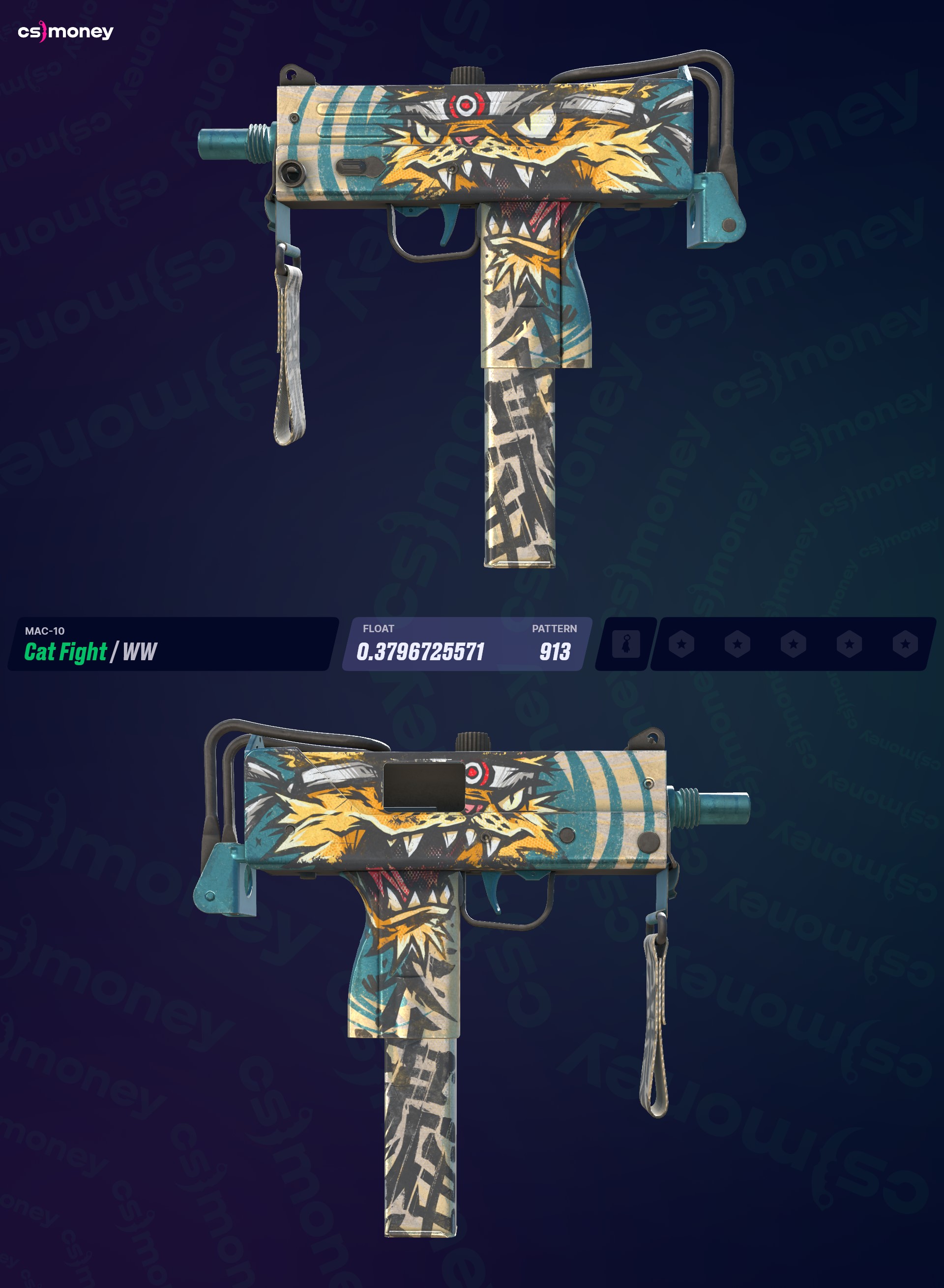 MAC-10|CatFight(Field-Tested)