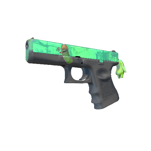 Glock-18 | Gamma Doppler Emerald (Minimal Wear)