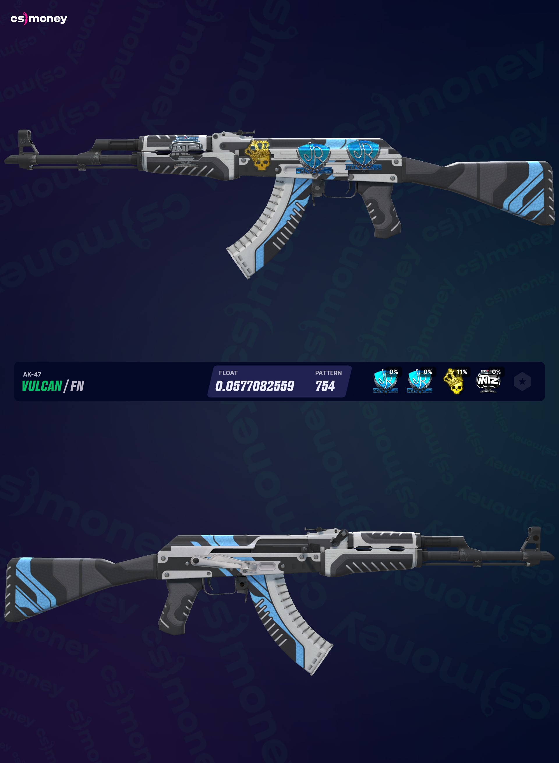 その他 CSGO AK47 Vulcan FN AK-47 | Vulcan (Factory New) — Trade CS:GO/CS2 skins on CS.MONEY