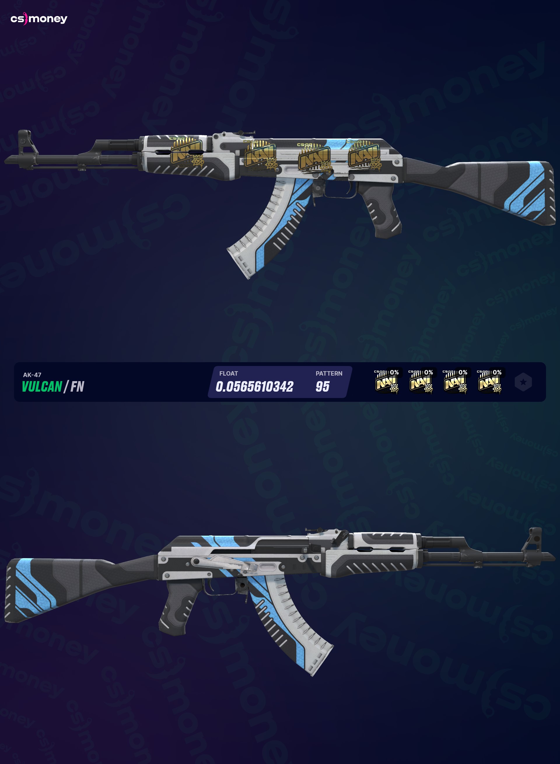AK-47 | Vulcan (Factory New) — Trade CS:GO/CS2 skins on CS.MONEY