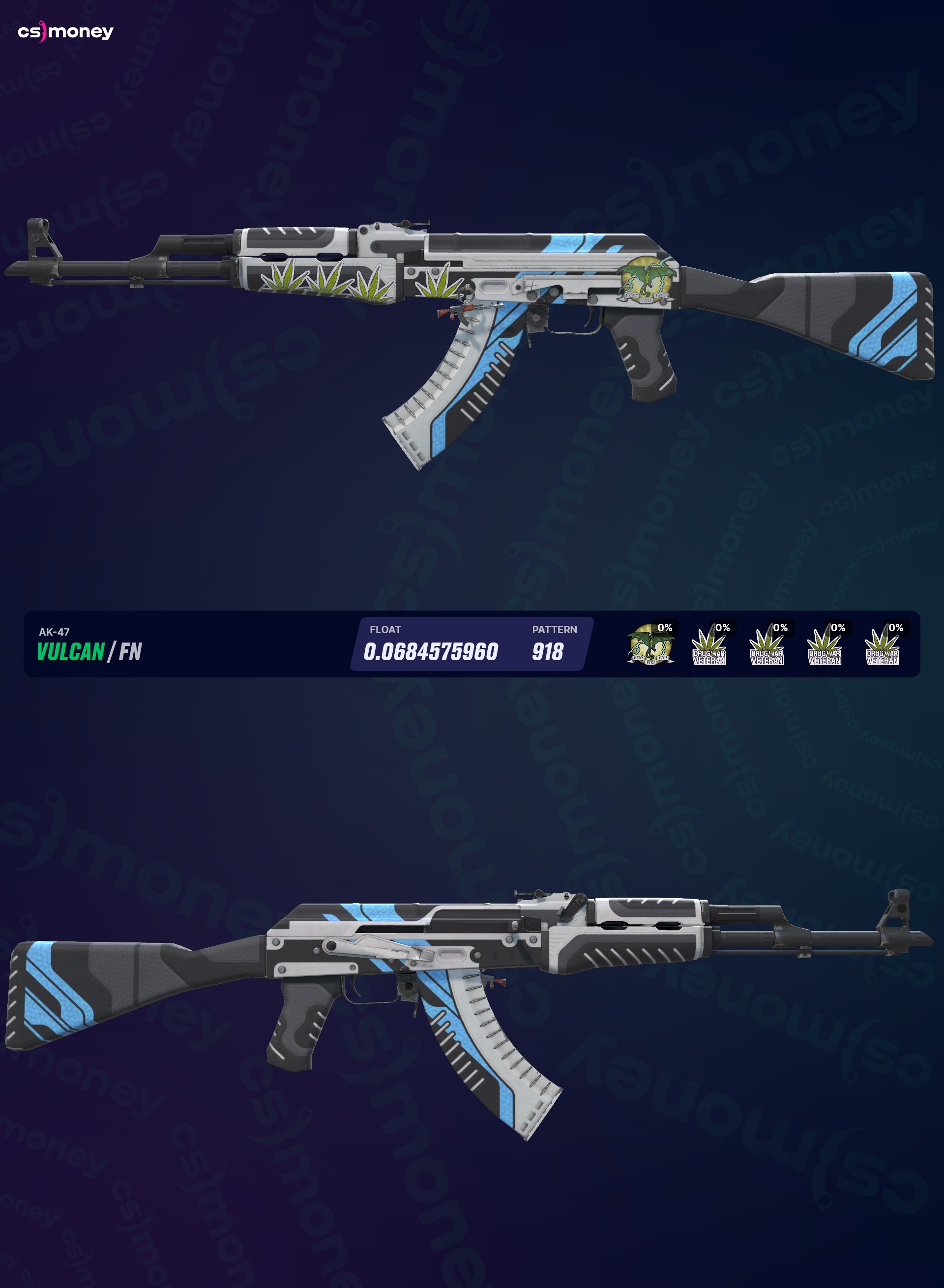 AK-47 | Vulcan (Factory New) — Trade CS:GO/CS2 skins on CS.MONEY