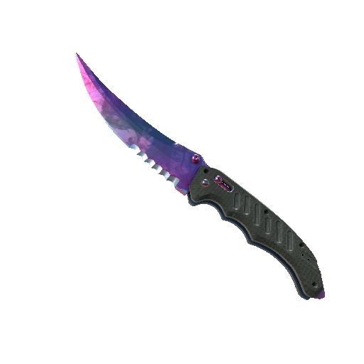 ★ StatTrak™ Flip Knife | Doppler Phase 2 (Factory New)