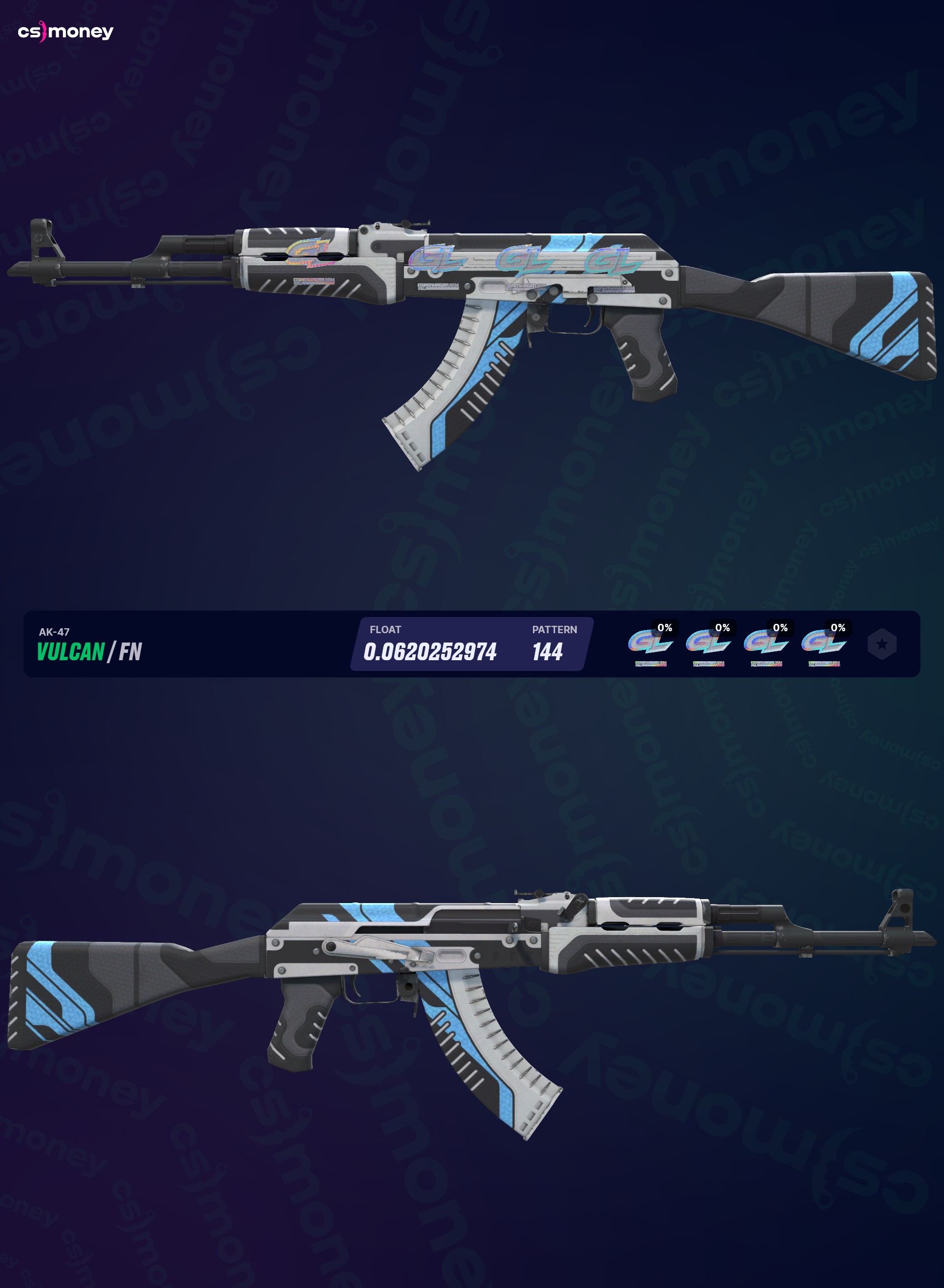 AK-47 | Vulcan (Factory New) — Trade CS:GO/CS2 skins on CS.MONEY