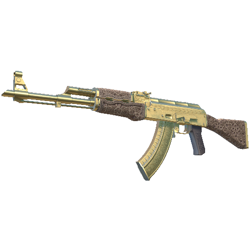 Souvenir AK-47 | Gold Arabesque (Factory New)