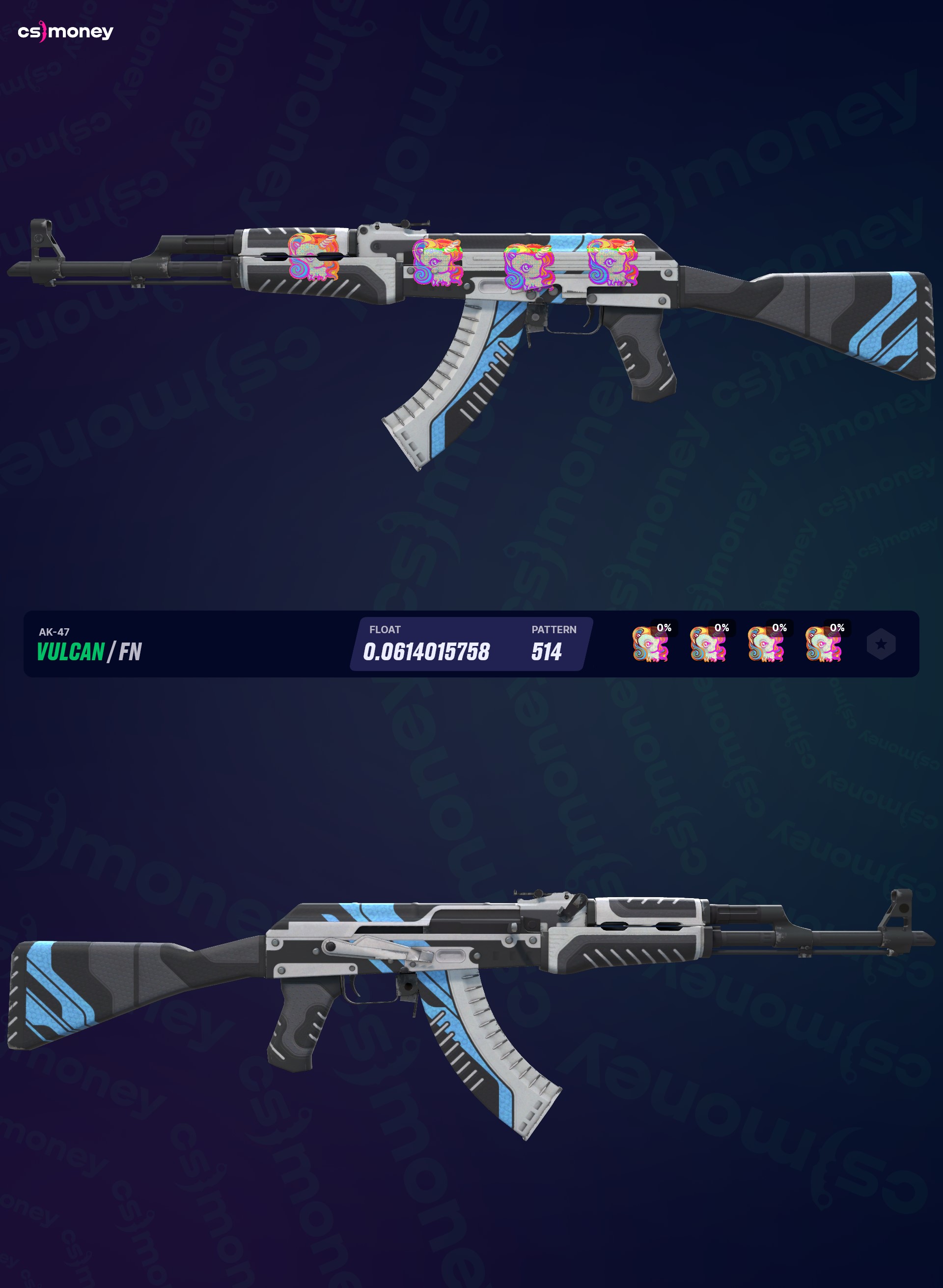 AK-47 | Vulcan (Factory New) — Trade CS:GO/CS2 skins on CS.MONEY