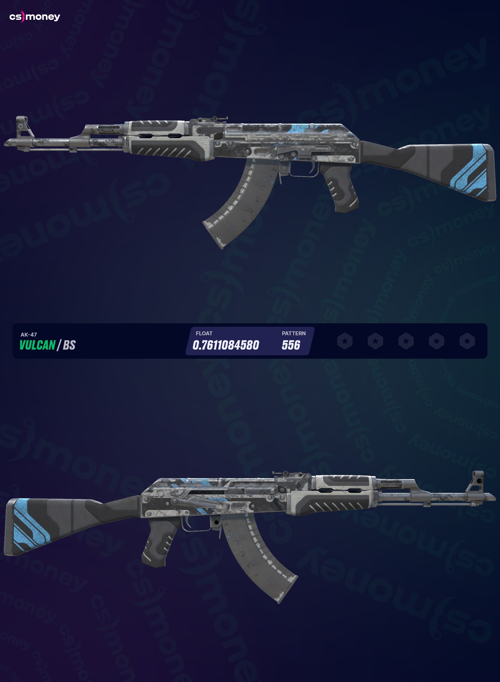 その他 CSGO AK47 Vulcan FN AK-47 | Vulcan (Battle-Scarred) — 在CS.MONEY 上交易CS:GO/CS2