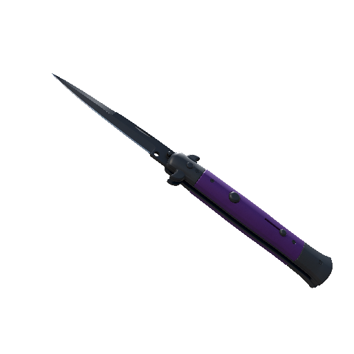 ★ StatTrak™ Stiletto Knife | Ultraviolet (Factory New)