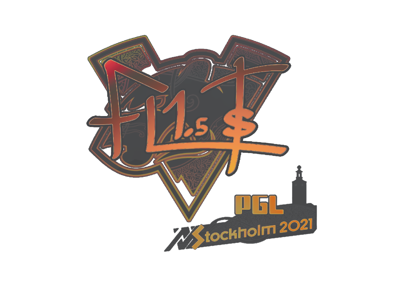 Sticker FL1T (Holo) Stockholm 2021 — Trade CSGO/CS2 skins on CS.MONEY