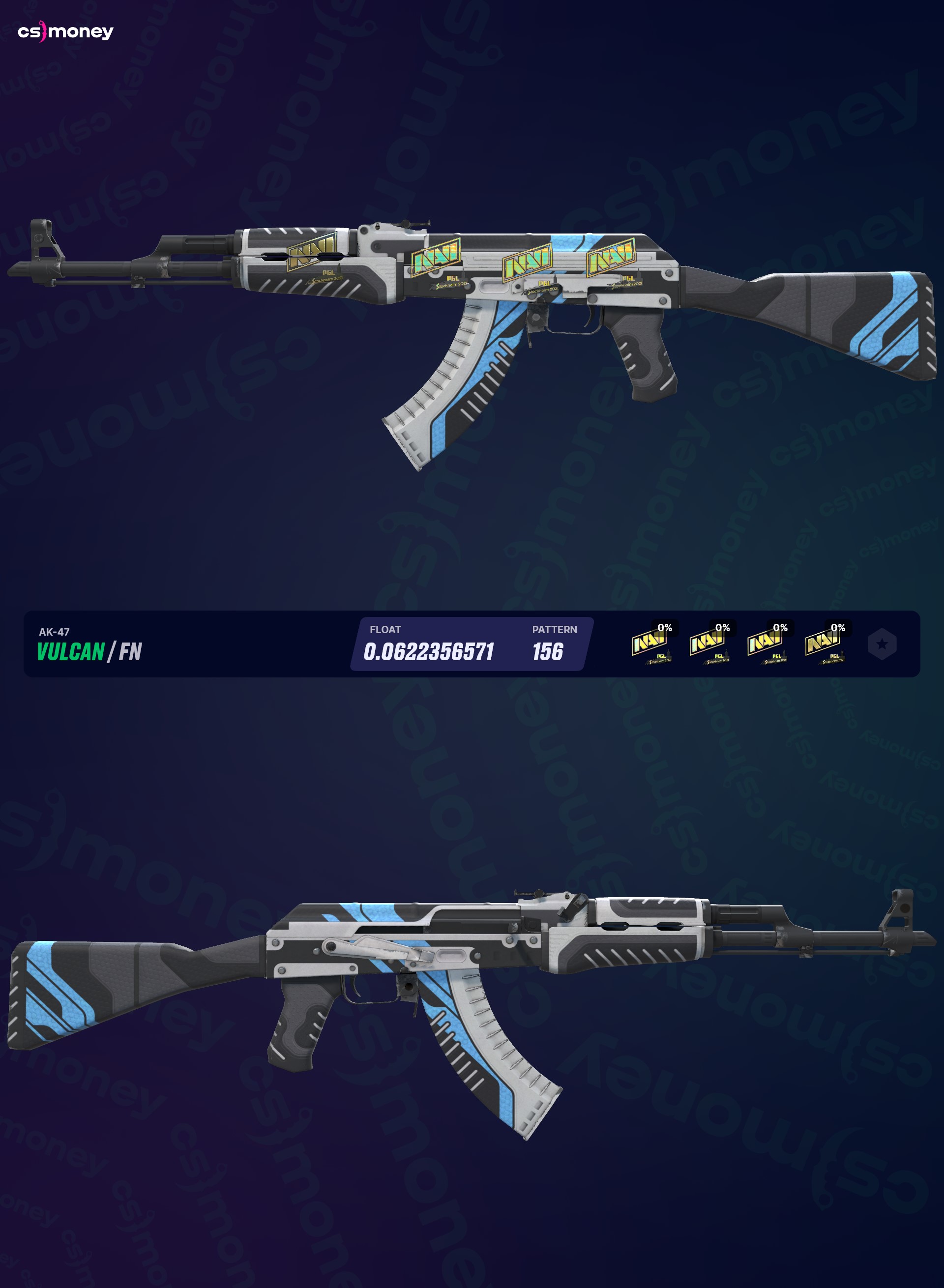 AK-47 | Vulcan (Factory New) — Trade CS:GO/CS2 skins on CS.MONEY