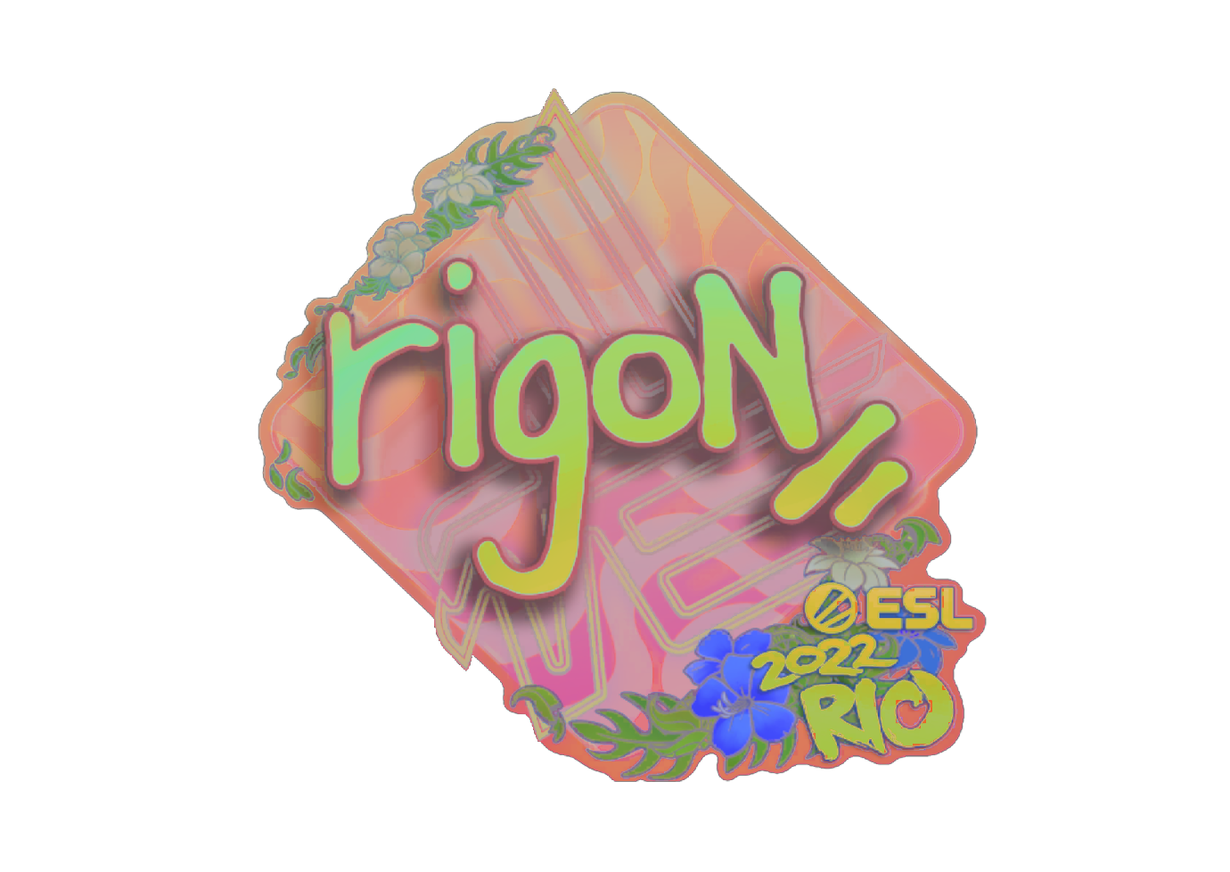 Sticker | rigoN (Holo) | Rio 2022 — Byt CS:GO/CS2 skins på CS.MONEY